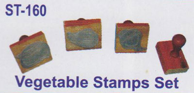 Manufacturers Exporters and Wholesale Suppliers of Vegetable Stamps Set New Delhi Delhi